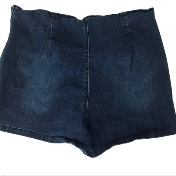 Eighty Two High-Waist Denim Mom Shorts Sz 13 - Picture 3 of 8